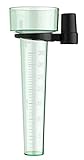 TFA Dostmann Regenmesser analog, 47.1013, wetterbeständig, für den Garten, Regenmenge messen, grün