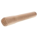 VICASKY Hölzerner Stößel für Cocktails Ergonomischer Eiszerkleinerer aus Buchenholz zum Zerstampfen und Kräutern Perfektes Küchenwerkzeug für Mojitos und Martinis