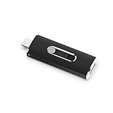 USB Stick 256GB JOIOT USB C Stick 3.2 Gen 2 (380 MB/s Lesen) Dual USB Stick Typ C OTG 2-in-1 USB C Speicherstick 3.2 High Speed USB Flash Drive für IOS Android Handy iPhone Linux Pad Laptop Schwarz
