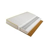 Veres Company Matratze Kokos Buchweizen für Babybett 120x60 cm