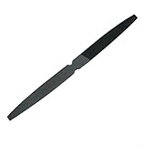 Zilimontt 200 mm doppelendige, halbrunde Feile mit groben und mittleren Schnitten zum Schnitzen und Feilen, Stahl-Handwerkzeug zum Formen von Kunststoffen und Holz für Bastelarbeiten