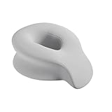 Face Down Massagekissen, hochelastisches Baumwoll-Stützkissen, bequeme Schlafhilfe, tiefes Ruhekissen für Bett, Reisen, Zuhause, Wohnheim, Geschäftsreise (35 x 27 x 14 cm)