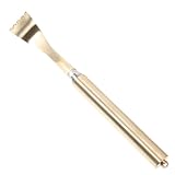 CIYODO Ausziehbarer Rückenkratzer aus Metall Handlicher Leichter Massage scratcher für Frauen Praktisches Langlebiges Anti juckreiz tool für Komfortable Entspannung Unterwegs