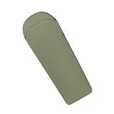 Morain Waschbarer Schlafsack, leicht, für Erwachsene, Einzelfutter, für Rucksackreisen, Hotel, Camping, Hostels