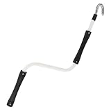 jojofuny Rolladen Handkurbel Markisenkurbel aus Metall und Gummi Langlebiger Knickbarer Griff Platzsparend Geeignet als Markisen Zubehör für Außenbereiche Robuste Bedienung für