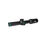 Professor Optiken Staffelsee - 1-6x24 LD V2 Zieloptik/Zielfernrohr mit Leuchtfaser-Absehen 4 - mit vollvergütetem LD-Glas für die Drückjagd/Bewegungsjagd - robust, stickstoffgefüllt & schussfest…