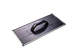 Styropor-Reibebrett aus Metall mit Kunststoffgriff, 160 x 380 mm -