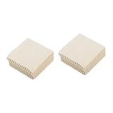 Ipetboom 2 Sätze Silberputztuch Silberreiniger Schmuck Make Up Pinselreiniger Silberpoliturreiniger Mehrzweck Reinigungsmaschine Reinigungstuch Reinigungstücher 50 Stück * 2