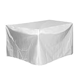 Kopiererabdeckung - wasserdichte, staubdichtem Druckerschutz, Hochleistungs -Nylon -Stoffschild, statische resistente Geräteschutz | Silver Black Case für Kopierer, Drucker, Fax, Büroelektro