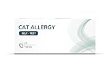Katzenallergie Test - The Tester®, Allergie gegen Katzen, Selbsttest für Zuhause, Ergebnis in 10 Minuten, Zuverlässig & Präzise
