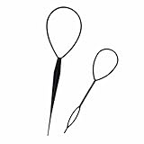 Sularpek Haar Schwanz Twister, 2 Stück Haargeflecht Werkzeug, Französisch Haar Twister, Schnell Spiral Flechten DIY Haar Styling Aid Werkzeug für Frauen, Mädchen (Schwarz)