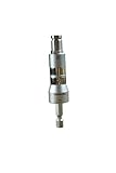 Magnetischer Edelstahl premium Bithalter | 2 Bitaufnahmen + Steckschlüssel-SW 10 und 13 | Universalhalter | Schnellwechsel | 1/4 Zoll | Magazin-Bithalter | Quadrofix