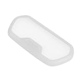 Milageto Schutzhülle für Tachometer und Display: Robuste, professionelle und wasserdichte Silikonhülle für, und E2Plus, Weiß