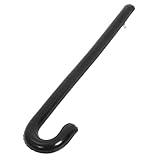 TOPBATHY Aufblasbare Krücken Party Aufblasbare Gefälligkeiten Aufblasbare Krücke Aufblasbare Cane Aufblasbare Krücke Bläst Spazierstock Krücke Form Ballon Pool Aufblasbare Pvc Schwarz