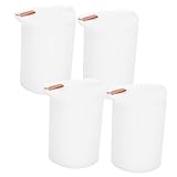 Gatuida 4 Stk Hai-Filter Vakuum Filter für Ersatzschwammfilter Staubsammler Sieb Roboterfilter Staubsaugersieb Staubsaugerteile Staubsaugerfilter Staubsammelfilter Weiß