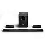 ULTIMEA 7.1.4ch Soundbar für TV Geräte mit Dolby Atmos, 3D-ähnlichen mitreißenden Kinoklang, Echtes Heimkino-Surround Soundsystem mit Subwoofer, Sound Bar mit HDMI IN/eARC Out, Nova S90