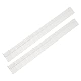 ifundom 2 Stück Mundstück Für Panflöte Panflöten-mundstück-hülse Mundstückkappe Für Panflöte Abdeckung Für Mundstück Übungsmaterial Für Panflöte Instrumententeile Harz Transparent