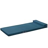 SparklWLeaf Mittagspause Klappmatratze Grundschüler Büro Bodenpflaster Auto Tatami Schwammmatte Nickerchen Bodenmatte Schaumstoffmatratze für das Bett(Color 1,90X200X5CM)