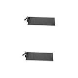 Toddmomy 2St Heizkissen für Glasbehälter Kit Schwamm Schildkröten-Heizkissen heizmatte mit thermostat reptilien heizmatte Reptilien-Heizmatte Heizmatte für Terrarien Graphen Black