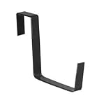 LOKUS 2 Stücke Blumenkastenhalterung Balkonkastenhalterung Halterung Balkonkasten IV [Schwarz Matt]