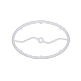 Voxura Fixierungs-Clip Befestigungs-Clip 60x40x3,4mm für Leitungen Rohre Kabel 20mm bis 60mm Weiß 200 Stück