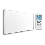 Byecold Infrarotheizung mit Thermostat 900 Watt - Infrarot Wandheizung - Elektroheizung - Heizplatte Heizpaneel Elektrisch - Energiesparend Überhitzungsschutz CE GS RoHS, Strahlend