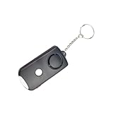 KONTONTY 1Stk Notfallalarm Personal Alarm for Women Alarm Tragbarer Sicherheitsalarm -Alarm Mini-Safe-Alarm Sicherheitsalarm für Mädchen Black