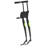 TLYA Tragbarer Unsichtbarer Stuhl, Tragbarer Ergonomie Leichter Stuhl, 3 Einstellbare Höhen, Tragbarer Faltbarer Sitz Campinghocker
