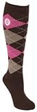 Covalliero Damen Brescia Reitstrümpfe, Gr.37-39 Wood/Dark-Rose