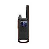 Motorola Talkabout T82 PMR Funkgerät (Bis zu 10 km Reichweite, IPx2 Spritzwasserschutz, 500 mW, VOX)