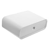 HIAKDOFT Ergonomischer Computer Monitorständer aus Robustem mit Schublade Höhenverstellbarer Desktop Organizer für Gesunde Sitzhaltung Platzsparend und Langlebig für Büro und Homeoffice