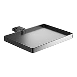 YUXITA Mikrofonständer Tablett Schreibtisch Mic Stand Clamp On Firm Rack Tray Holder Sound Card Tray Clip Holder for Live Tripod Holder