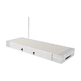 Dauermagnetspannfutter, 15 x 45cm Messing Dauermagnetspannfutter, 100N-120N HochtemperaturbeständigAnwendungen für Schleifmaschinen, EDM, Drahtschneiden, Gewindeschneidmaschinen, Tischbohrmaschinen