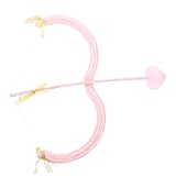 Gatuida Cupid Bogen und Pfeil Leichtes Cupid Kostüm Accessoire aus Kompakt und Bequem für Valentinstag Cosplay Party Geschenk für Mädchen und Fotografie Requisiten