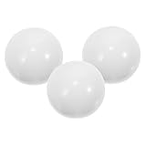 ERINGOGO 3 Stück Präzisionsperlen Rad Bitte Weiße runde Perle Perlenspiel Karnevalspreise Mini Caster Räder Perlen zum Basteln Harz