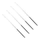 Uonlytech 4 Stück Verstellbare Metall Handpuppenstangen für Präzise Steuerung von Kasperletheater Puppen Geeignet für Familien und Ventriloquisten Zubehör