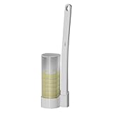 Toilettenstab-Reiniger-Set – nachfüllbare WC-Bürste, Schnellwechsel-Ersatzkopf, Handschrubber für effiziente Badezimmer-Reinigung