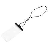 DOITOOL wasserdichte Handytasche Ständer Für Kühlgestelle wasserdichte Tasche Ständer Für Kühlpads Schutzarmaturen Wasserdichtes Handy Kleine Adapter Angelzubehör Köder Minikabel Black TPU