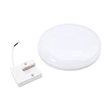 VILLCASE LED Deckenleuchte Rund Modernes Panel Licht mit Weißer Kaltlicht LED Flach und Langlebig für Küche Wohnzimmer Schlafzimmer Badezimmer und Hotelbereiche