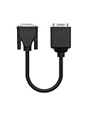 Velocraze Verteilerkabel – DVI auf VGA, DVI Stecker auf 2 x HDB15-Buchse, Länge 20 cm, ideal für den Anschluss mehrerer Monitore oder Geräte.