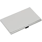 JIADEXIN Visitenkartenetui aus Metall für Damen und Herren - Edelstahl Visitenkarten Etuis, Superleichter Visitenkartenhalter Professionelle Visitenkartenbox Kartenetui für Aufbewahrung Ihrer Karten