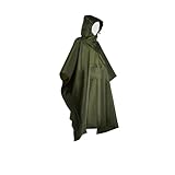 AMSLSIU Regenschutz Outdoor Sportbekleidung Camping Regenmäntel Rucksack Regenbekleidung Wandern Regen Poncho Regenmantel für Aktivitäten im Freien, Grün