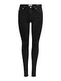 ONLY Damen Onlpower Mid Ph Up Sk Bb 3659 Noos Jeans, Schwarz, L / 30L EU