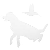 SEWOART 1 Set Schrank Wandaufkleber Matte Tür Hunde Aktenhalter Transparentes Papier Tier Wandaufkleber Klebrige Tapete Abziehen Und Aufkleben Küchentapete Liner