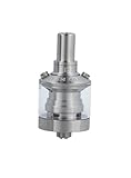 Steam Crave Mini Robot RTA Verdampfer für E Zigaretten | Selbstwickler, Tankvolumen, silber, 2 ml