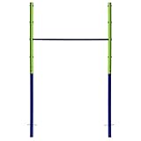BEST SPORTING B Turnreck Outdoor I Reckstange Garten höhenverstellbar I Turnstange Kinder & Erwachsene I 118 cm Breite & 201 cm Höhe I Reckstange Garten freistehend