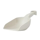 Poo4kark Beauty Gartenerde Erdschaufel Löffel Grabwerkzeug Handschaufel Verdickte ergonomische Lebensmittel Multifunktionale Gartenhandschaufel Leichtes Erdgartenwerkzeug Zum Umpflanzen (White, 35cm)