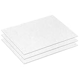 McFilter I 3 Universal Mikrofilter I ca. 26x15cm I Luftfilter I Motorfilter I Abluftfilter I Filtermatte I Microfilter I Staubsaugerfilter Filter zuschneidbar I weiß