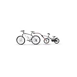 Peruzzo 304/R Trail Angel, Tandem-Stange,12'-20', rot (1 Stück)