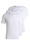 BOSS Herren T-Shirt, Weiß 100, L
